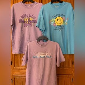 Bundle of 3 Women’s Big Dogs shirts size large